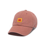 SQUARE LOGO RELAX FIT BALL CAP【DEEP PINK】