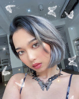 ネオンバタフライネックレス