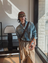 Morris two pocket denim shirt
