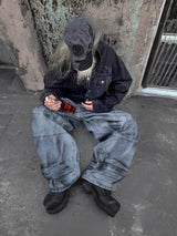 Dirty Black Jacket Jean