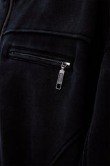 VINTAGE HEAVY SWEAT JACKET (BLACK)