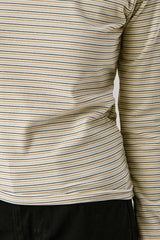 Stripe wool Tee [Ivory]