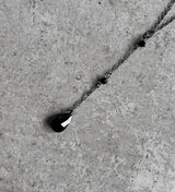 Black Beads Necklace