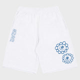 【UNISEX】ひまわり柄バミューダスウェットショーツ