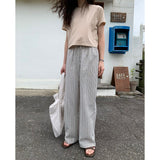 Nutty Stripe Banded Pants