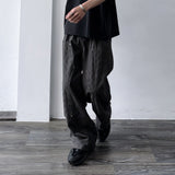Quilted Panel Utility Pants