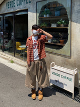 Pintecrop Square 半袖シャツ 4C