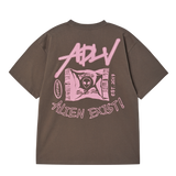 25SS ADLV エイリアン半袖Tシャツ ココア