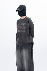 USAピグメントロングスリーブTシャツ