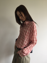 Lazy Log Check Shirt (2color)