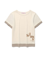 ミューズストライプレイヤードティー Cream