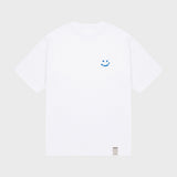 [UNISEX] SKY Cloud Drawing Smile Short Sleeve T-shirt