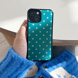 dot epoxy bumper case(mint)