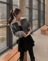 Crop Knit Cardigan