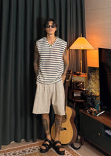 Cool Linen Bermuda Wide Shorts 4COLOR