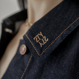 Black Indigo Classic Denim Jacket - YA391
