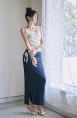 [MADE] Blanche Lace Long Skirt