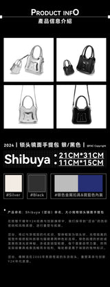 “シブラ” Y2k ミラーハンドバッグ