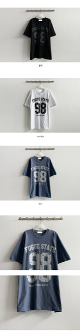 Base 98 オーバーサイズ フィット 半袖 T シャツ