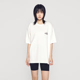 24FW ワールドワイドエアラインベアアートワーク半袖Tシャツ (OVERSEAS EXCLUSIVE) クリーム