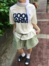 カルマロゴオーバー半袖Tシャツ (3c)