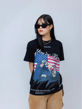 "D.T.セキュリティフェイルジャー” Tシャツ (ブラック)