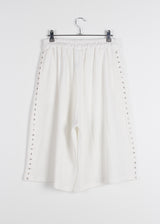 EYELET LINE BERMUDA PANTS