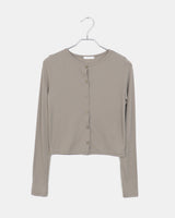 Waing bustier long-sleeved cardigan set