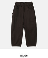 Wellow D-ring cotton balloon pants