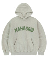 TWILL CUT OFF APPLIQUE HOODIE