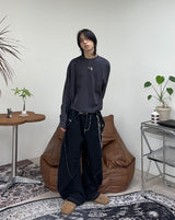 テーブルダートカーブドスナップパンツ