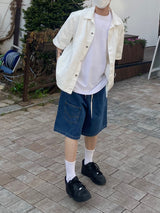 One pocket half pants