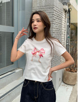Need Ribbon Short-Sleeved T-Shirt