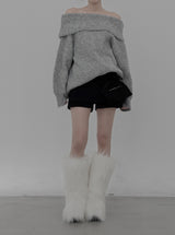 Dumble Fur Pouch Strap Belt