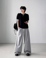 Maple Linen Wide Slacks