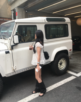 フラワー フリルブラウス
