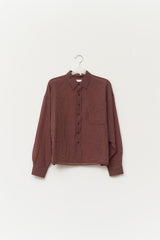 Crush Tencel Cropped Shirt