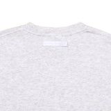 クロップTシャツ MELANGE WHITE