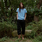 Multi Stripe Half Sleeve T-Shirt_Blue