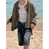 [Unisex] Ethnic see through cardigan(3color)