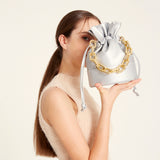 VIVICHO CANDY BAG SILVER