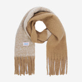 Half&Half Chunky Muffler (Beige & Sand)