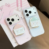 ポルカドットハウス MagSafe スタンド iPhoneケース (iPhone 15–17 Series)