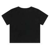 Cat Save The World キトゥンハーフTシャツ (White, Black)