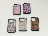 heart leopard (pink) case 