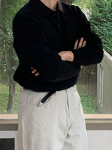 Farrell collar knit