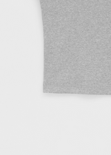 [B-BASIC] Cool Standard U-neck Crop Short Sleeve T-shirt (2SIZE)