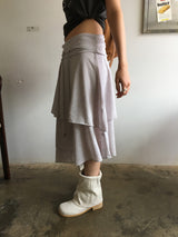 Chimi Unbal Flare Skirt (2color)