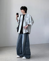 Newlan Stripe Over Shirt 