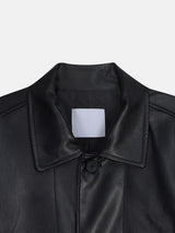 Web Leather Jacket